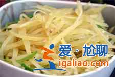 土豆絲的做法？