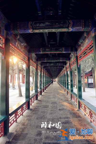 頤和園游覽路線，頤和園最佳游覽路線，頤和園的游覽順序？