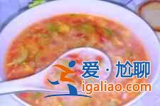 西紅柿雞蛋疙瘩湯？