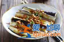 蒜茄子的做法？