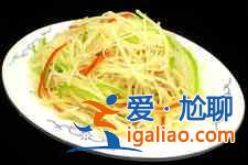 涼拌土豆絲怎么做？