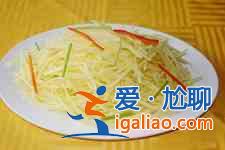 涼拌土豆絲怎么做？