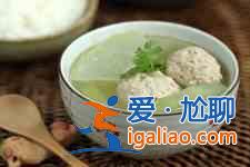 冬瓜丸子湯的做法？