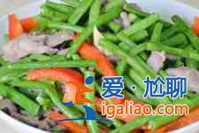 炒豆角的家常做法？