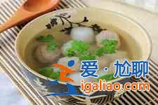 冬瓜丸子湯的做法？