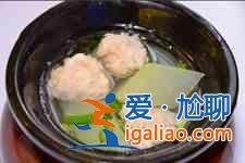 冬瓜丸子湯的做法？