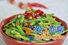 炒豆角的家常做法？