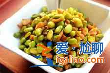 炒毛豆的做法？