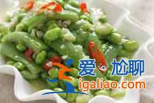 炒毛豆的做法？