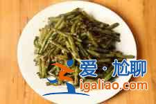 干煸豇豆的做法？
