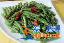干煸豇豆的做法？