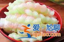 西瓜皮怎么做好吃？