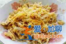 炒金針菇？