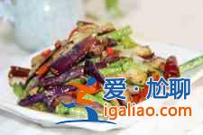 干煸茄子豆角的做法？