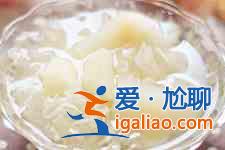 雪梨銀耳湯？