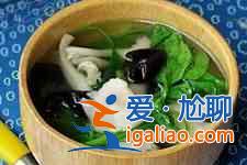 蘑菇湯？