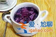 銀耳紫薯湯？