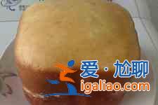 自制面包的做法？