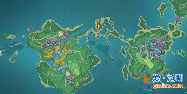 原神鳴草位置分布圖分享 鳴草采集點地圖位置坐標大全？