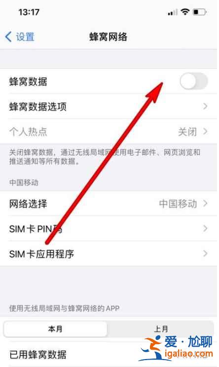 蘋果12數(shù)據(jù)網(wǎng)絡(luò)在哪？