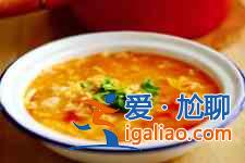 雞蛋疙瘩湯的做法？