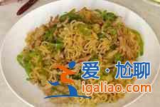 肉絲炒面的做法？