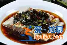 松花蛋豆腐？