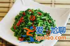 雪里紅燉豆腐？