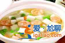 蝦仁豆腐？