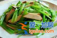 豆腐干炒芹菜？
