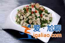 小蔥拌豆腐的做法？