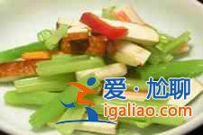 豆腐干炒芹菜？
