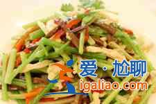 豆腐干炒芹菜？