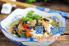 咸菜煮豆腐？