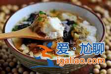 如何制作豆腐腦？
