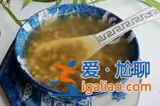 綠豆湯做法？