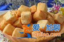脆皮豆腐的做法？