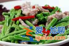 炒豇豆的家常做法？