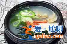 豆腐海帶湯？