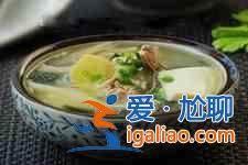 豆腐海帶湯？