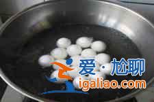 湯圓的煮法？