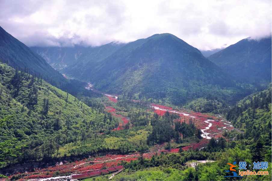 世界第一紅石灘：絕美海螺溝？