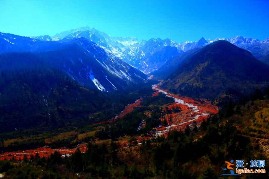 世界第一紅石灘：絕美海螺溝？
