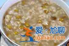 小米綠豆粥的做法？