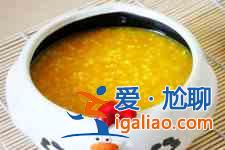 南瓜小米粥的做法？