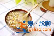 薏米紅豆粥？