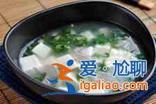 薺菜豆腐羹的做法？