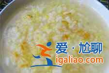 小米燕麥粥的做法？