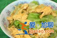 包菜炒雞蛋的做法？