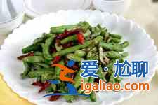 干煸豆角的家常做法？
